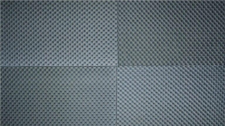 sound absorber sheet grey color.