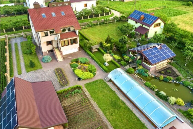 aerial view of a private house in summer with blue 2022 01 17 17 24 53 utc