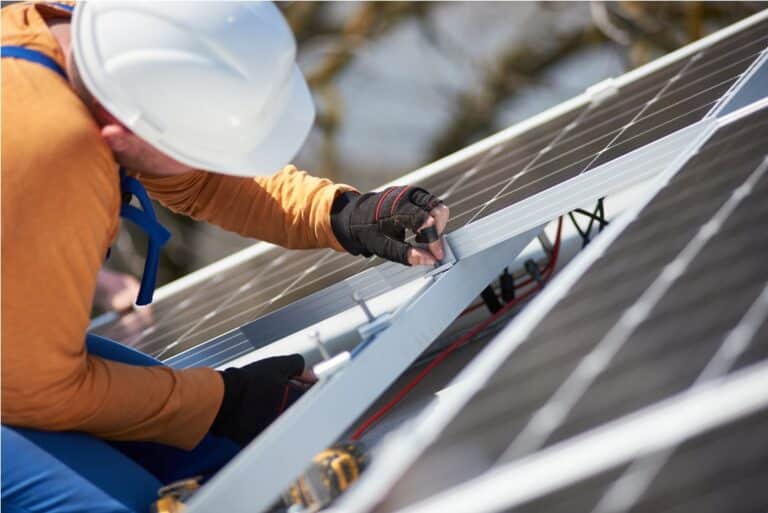installing solar photovoltaic panel system on roof 2022 05 16 16 02 24 utc