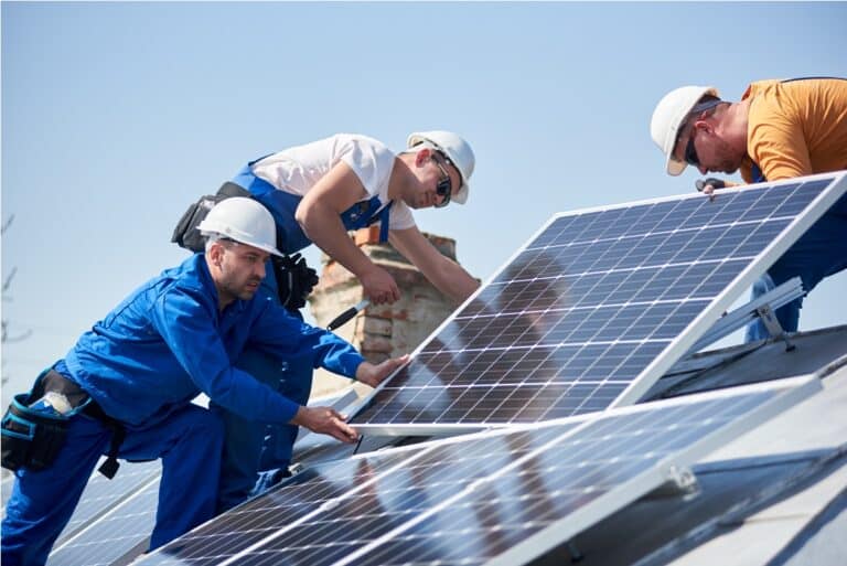 installing solar photovoltaic panel system on roof 2022 05 16 16 05 16 utc