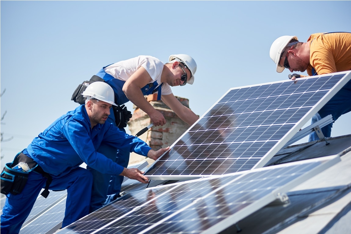 installing solar photovoltaic panel system on roof 2022 05 16 16 05 16 utc