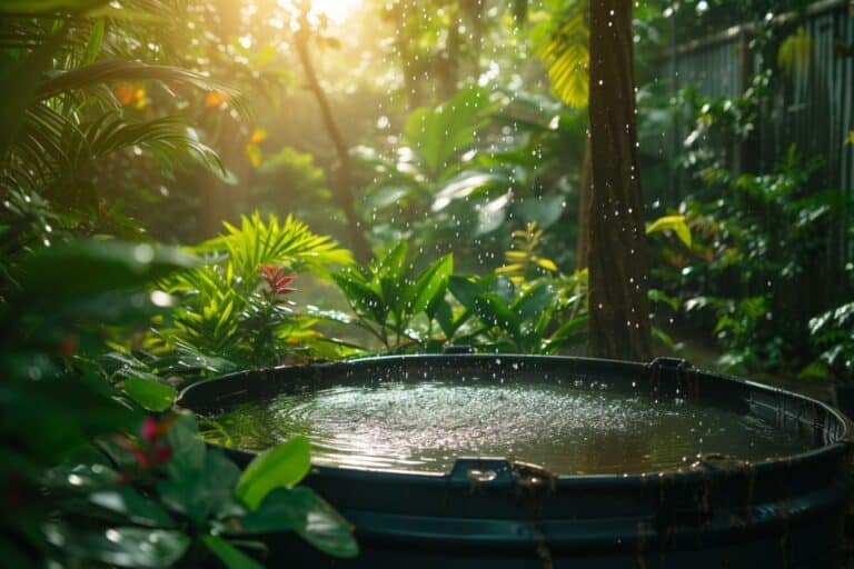 Cuve à eau et récupérateur de pluie - solutions écologiques