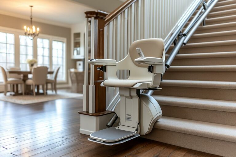Monte-escalier droit : guide sur modèles, prix et devis
