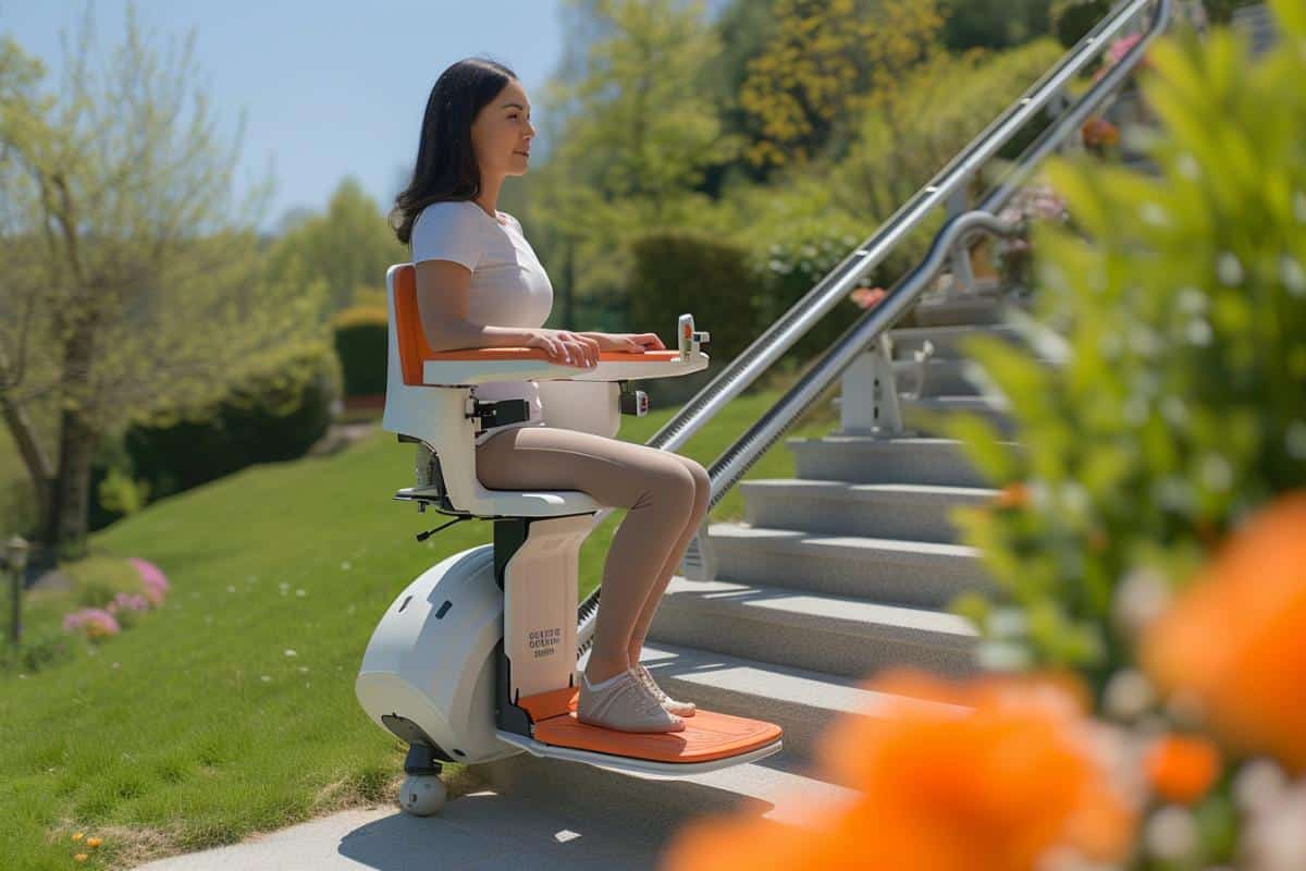 Monte-escalier extérieur : guide des prix et modèles adaptés