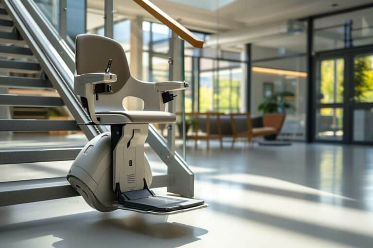 Monte-escalier autonome pour fauteuil roulant et mobilité