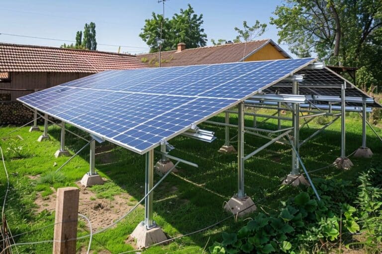 Guide étape par étape : comment fabriquer un support solaire au sol