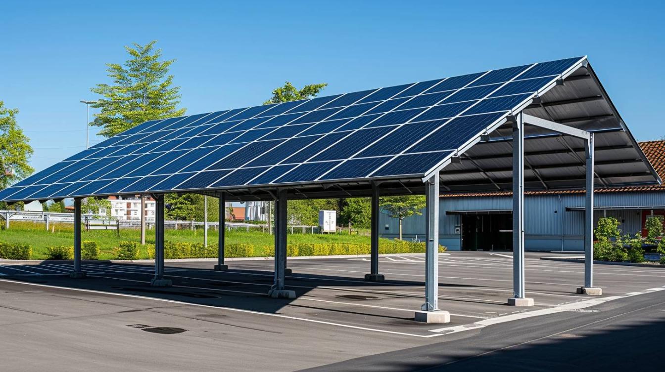 Carport solaire : une solution innovante de stockage d&rsquo;énergie