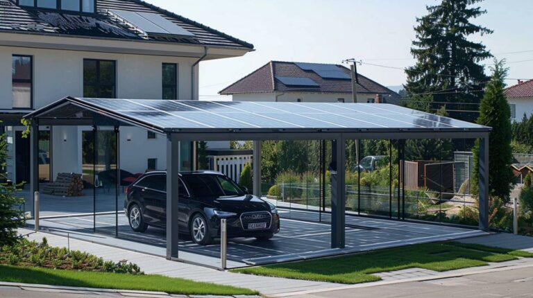 Carports solaires : le confort thermique au quotidien