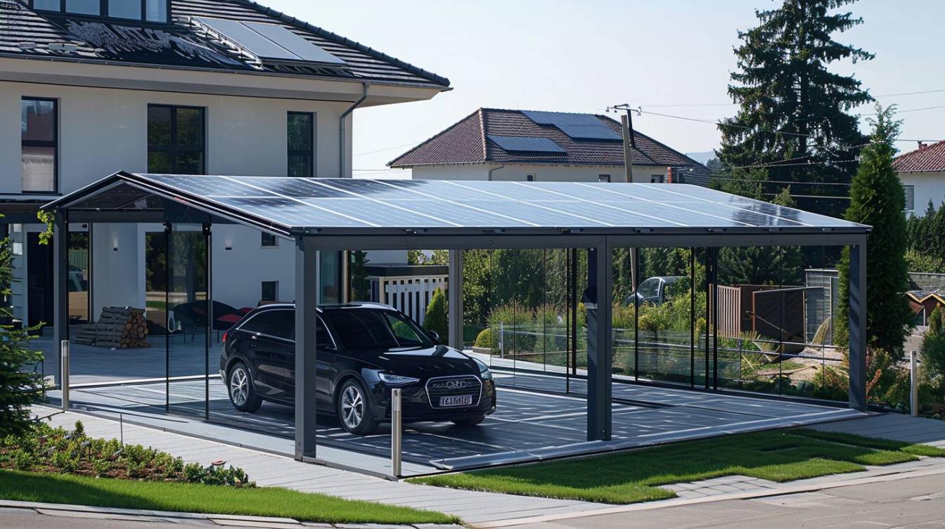 Carports solaires : le confort thermique au quotidien