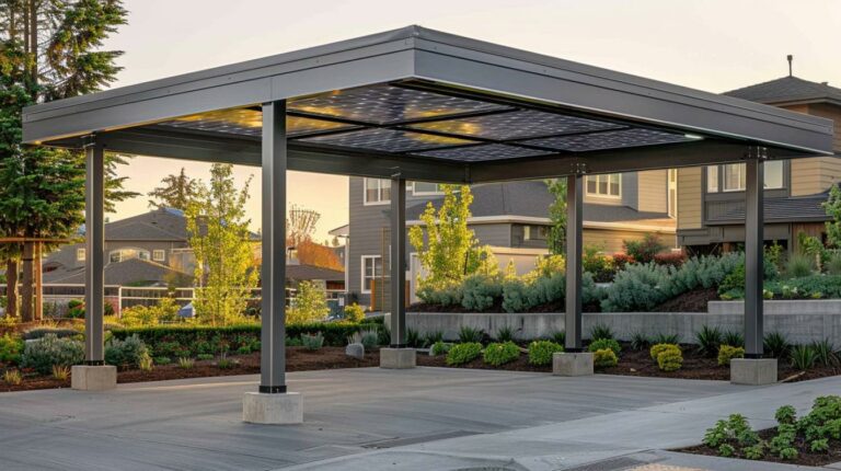 Comment intégrer un carport solaire en acier dans votre quotidien