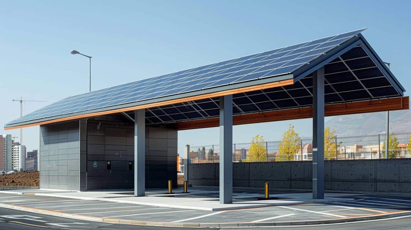 Intégration innovante de carports solaires dans l&rsquo;architecture