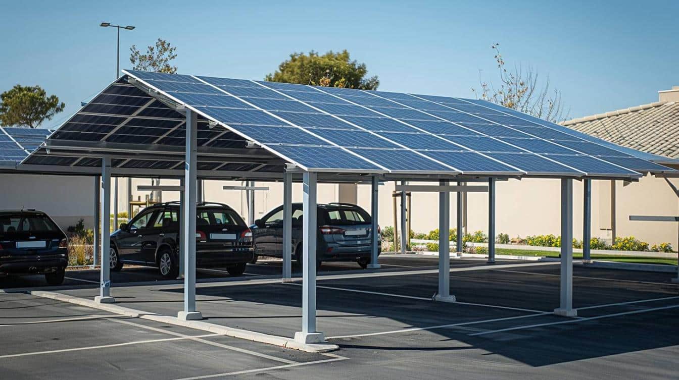 Les avantages des carports solaires