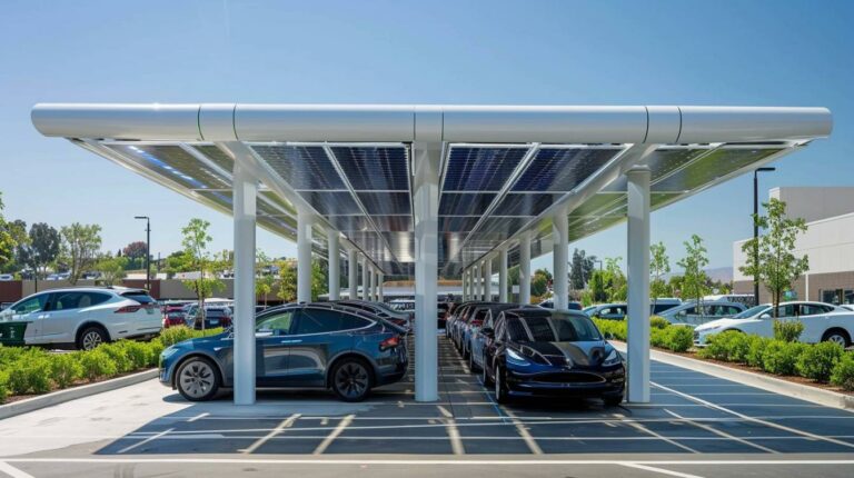 Les avantages financiers d&rsquo;un carport solaire