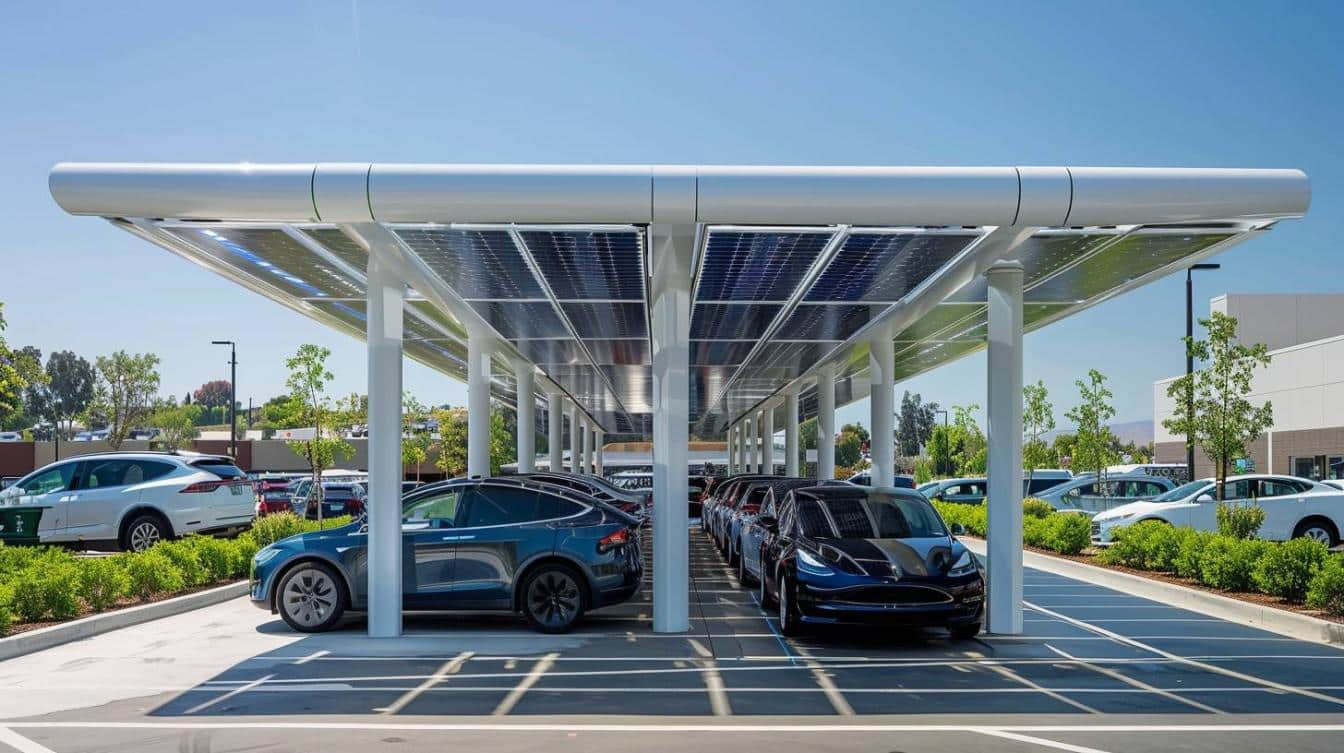 Les avantages financiers d&rsquo;un carport solaire
