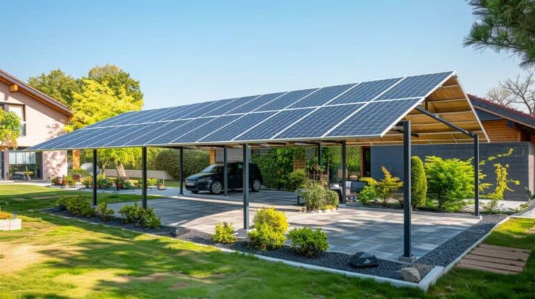 Les bénéfices écologiques des carports solaires