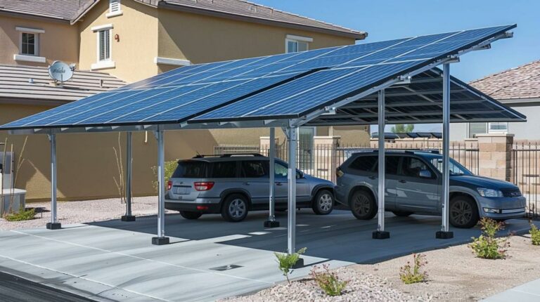 Optimiser son carport avec des panneaux solaires