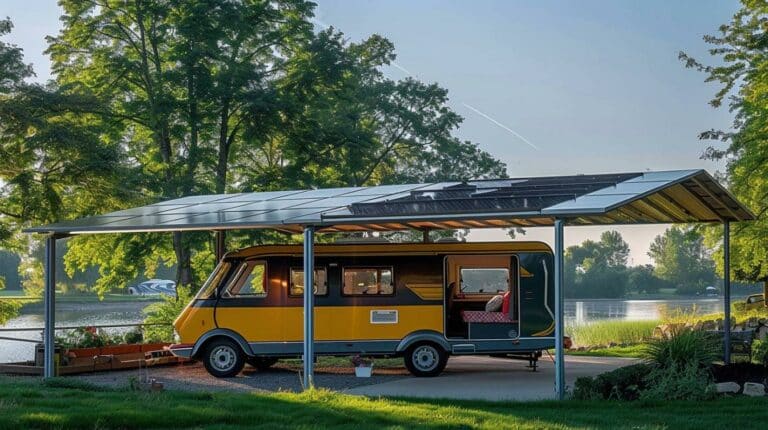 Optimisez votre camping-car avec un carport solaire