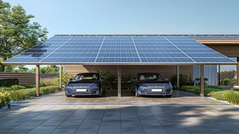Tout savoir sur le prix d&rsquo;un carport solaire pour deux voitures