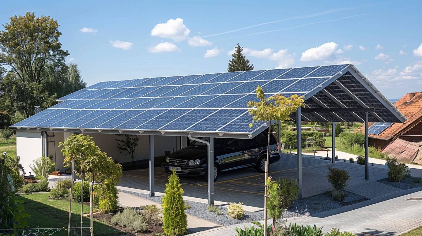 Carports solaires : la solution pour les particuliers