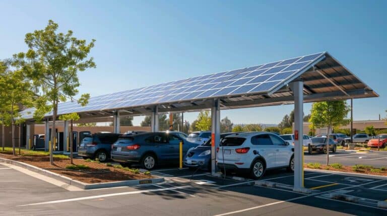 Carports solaires : une solution de stockage d&rsquo;énergie