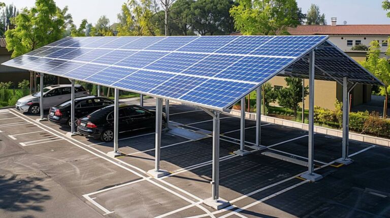 Le carport solaire EDF : une innovation à découvrir
