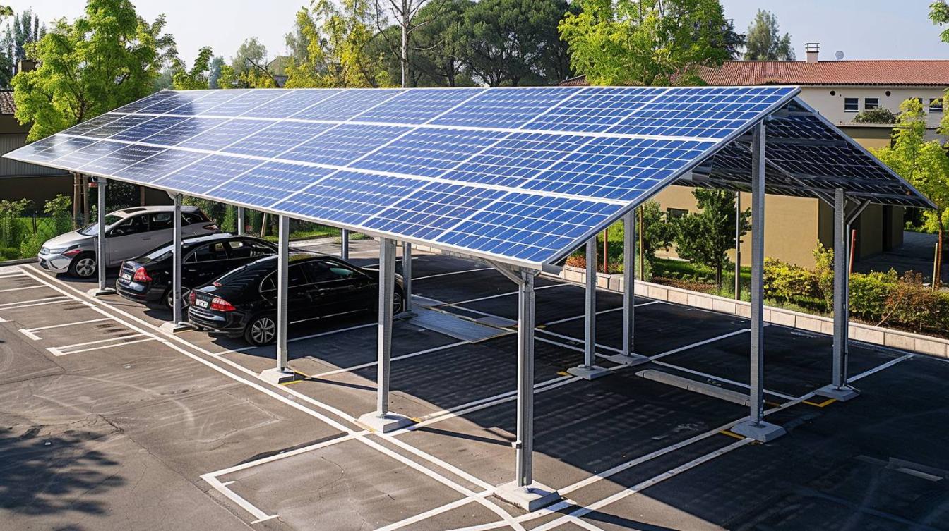 Le carport solaire EDF : une innovation à découvrir