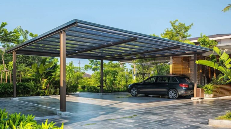 Les avantages du carport solaire en aluminium