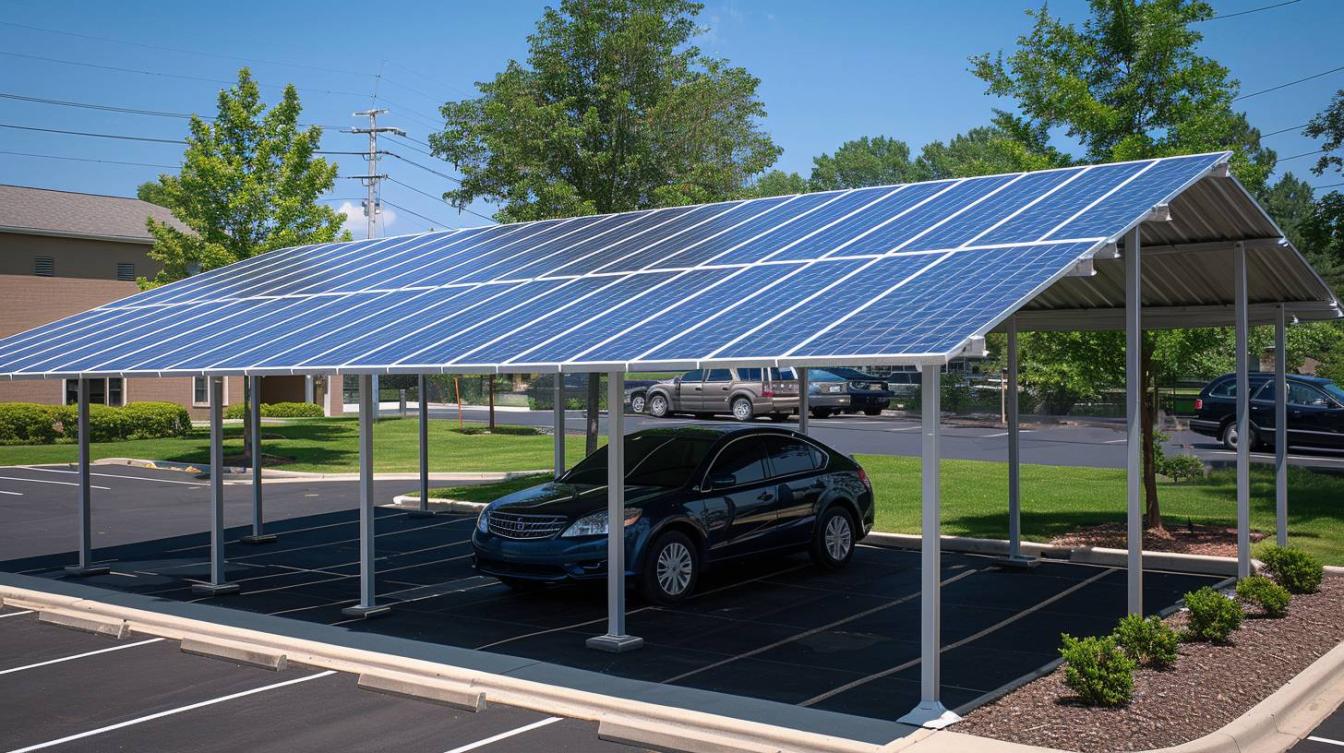 Les avantages d&rsquo;un carport solaire pour votre budget