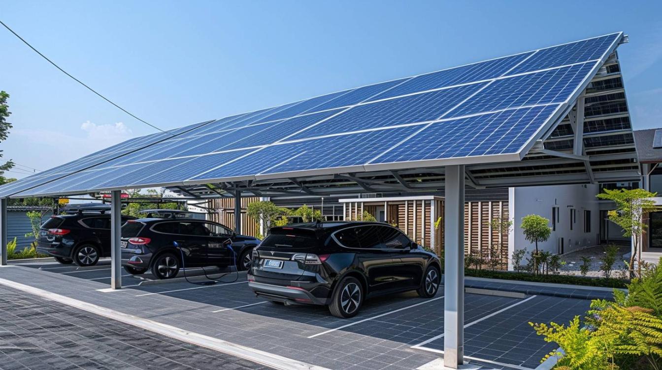 Les carports solaires : la pointe des technologies avancées