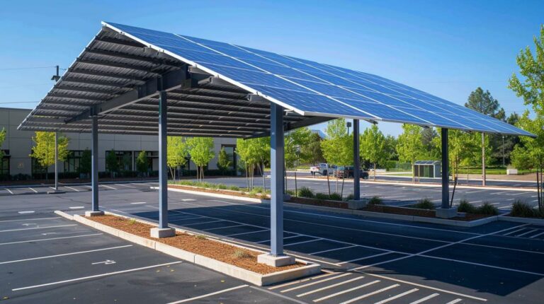 L&rsquo;essor des carports solaires pour les entreprises