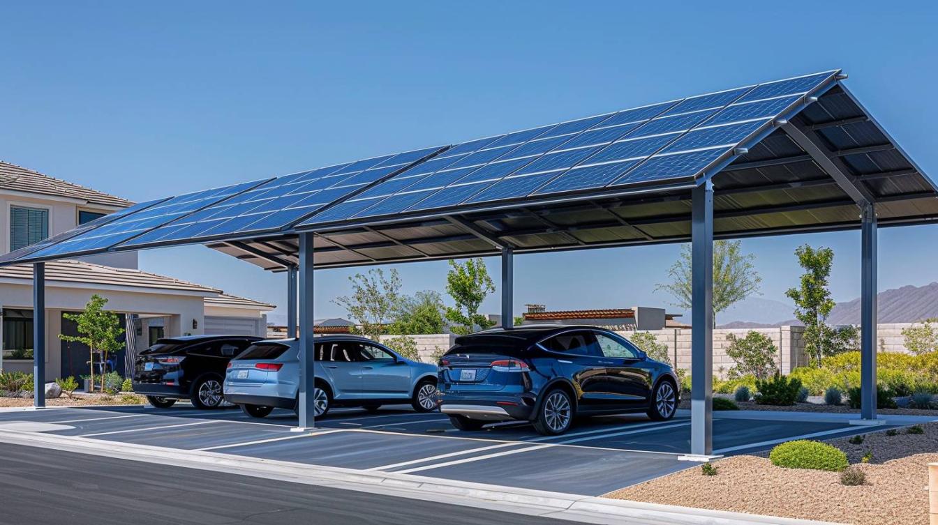 Optimisez votre espace avec des carports solaires hybrides
