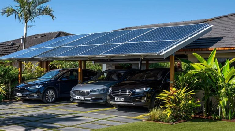 Optimisez votre espace avec un carport solaire pour 3 voitures